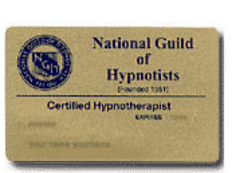 National Guild of Hypnotists (NGH) Certified Hypnotherapist Certificate